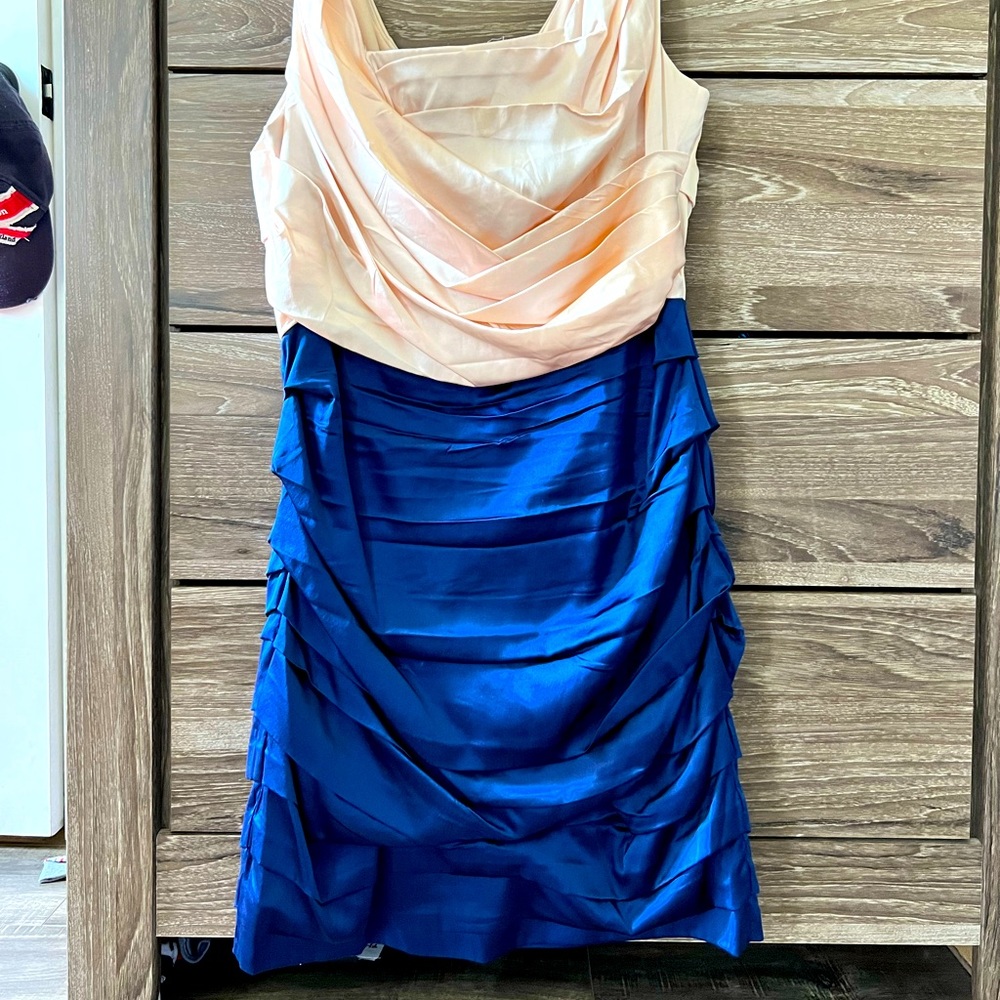 Express Shift Dress- size 12 - flattering rouching